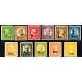 669-79, Mint LH/H Complete Set of 11 Nebraska O...