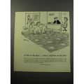 1955 Bigelow Carpet Ad - A title on the door.. rates a Bigelow on the floor