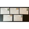 Centrafricaine 1979 Mi. 643 - 647 FDC 1er Jour ...