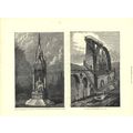 VICTORIA STATUE BOMBAY - GREAT LAXEY WATER-WHEE...