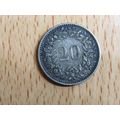 Switzerland 1906 20 Rappen Coin