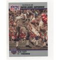 PRO SET 1990 Super Bowl Supermen card No.62 Ron...