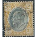 Transvaal 1903 SG257 2/- Greenish-Black & Yello...