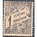 Tunisia 1901 - SG D28 - 1c black - Postage Due ...