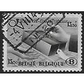 Belgium Pa Mi 29: 13.50 Fr. slate-black Parcel ...