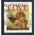 USA 1995 Love - Cherub NVI Imperforate Used
