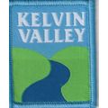 Scout Badge Scotland - Kelvin Valley - White Ba...
