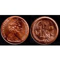 Australia One Cent 1976 Used Coin Possum Queen ...