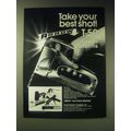 1989 Arrow T-50 Staple Gun Tacker Ad - Take your best shot! T-50 always performs