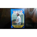 1981 Fleer Star Sticker Card # 070 Garry Maddox...