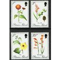 Pitcairn Island 1970 Flowers set 4v SG107-110 UM