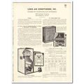 Lewis Air Conditioners Inc 1935 vintage heating...