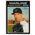 2020 Heritage High Number baseball card 679 Bra...
