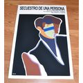 24x36" Movie Poster 4 Italian film Secuestro de...