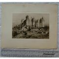 1905 illustration The Castle of Vitré by Axel H...
