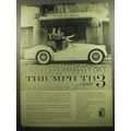 1957 Triumph TR-3 Car Ad - The lift of a lifetime