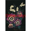 Bonne Fete, Velour Flowers, Polyflok French Pos...