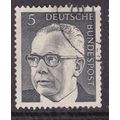 Germany 1970 President Heinemann 5pf Fine Used ...