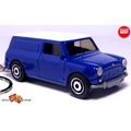 HTF KEYCHAIN BLUE AUSTIN MORRIS MINI COOPER VAN...