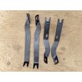 1963 Plymouth Valiant Front Bumper Brackets OEM
