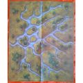 Unused BattleTech Paper Map CBT River Delta #2 ...