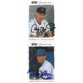 CAL RIPKEN JR & ROBERTO ALOMAR AUTO 2003 ORIOLE...