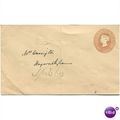1870s Unused 1d Pre-Paid Cover