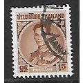 THAILAND 1963 15s BROWN KING BHUMIBOL SG 478 FI...