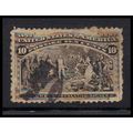 Used 237 10c Columbus Presenting Natives Just C...