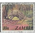 ZAMBIA, MAMMAL, Giant Pangolin, green 1979, 10n