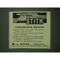 1938 M.L. Stith Mounts Ad - Stith Streamlined Mounts