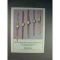 1984 Baume & Mercier Watch Ad - Tiffany Collection