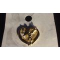 Heart shaped friendship angel pin by Cat's Meow...