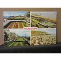 multiview, FOLKESTONE, KENT.. used postcard. 19...