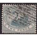 Western Australia 1885 - 93 QV 2d Grey used SG ...
