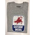 Catchin' Deers Light Grey T-Shirt