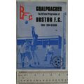 1984 programme Boston FC v. Arnold FC, Northern...