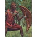 New Zealand Masai Warrior Postcard