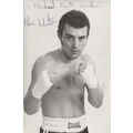 Alan Minter Boxing Champion Hand Signed Vintage...