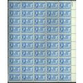 Governor William Henry Harrison Sheet of Fifty ...