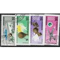 1965 4 different values - #993 cancelled