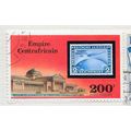 CENTRAL AFRICAN EMPIRE ZEPPELIN CHIGAGO FLIGHT ...