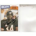 WALTER PAYTON 1987 AUTOGRAPHED CHICAGO BEARS HA...