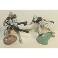 2005 Hasbro Lot of 2 Star Wars Clone Trooper PV...