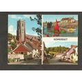 Postcard Somerset Multiview John Hinde 2DC44