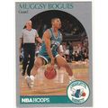 1990-91 Hoops Muggsy Bogues basketball card #50...