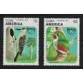 Caribic Woodpecker Tody Birds 2v 1995 MNH SG#40...