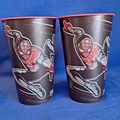 New ZAK Lot 2 Marvel SPIDERMAN TUMBLERS Plastic...