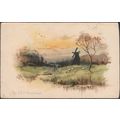 Alan Barraud - The Old Windmill, c.1905 - Tuck'...