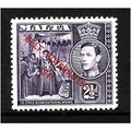 MALTA 1948 SG 239 2 1/2d DULL VIOLET U/M MINT #1